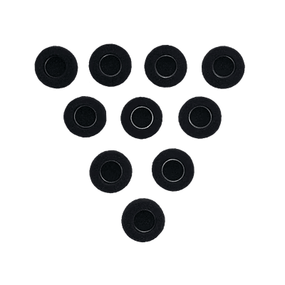 Leatherette Ear Cushions for VR12 (10 pcs in bag)