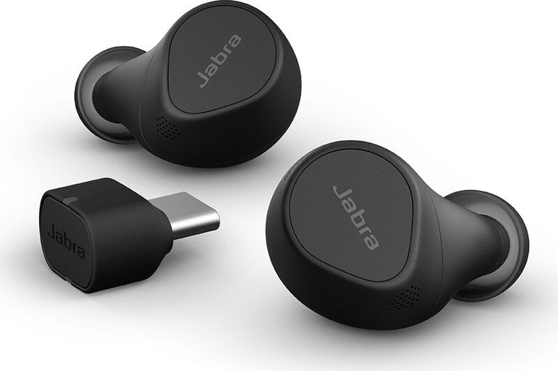 Evolve2 Buds MS, Cradle USB-C MS, Link 380 BT adapter USB-C MS, 30  cm USB-C to USB-A cable, Ear gels, USB-A to USB-C adapter, warranty