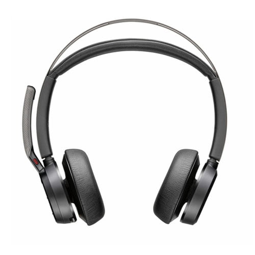 Voyager Focus 2 UC - STEREO Bluetooth headset with Active Noise Cancelling (ANC) USB-A (with Charge Stand)