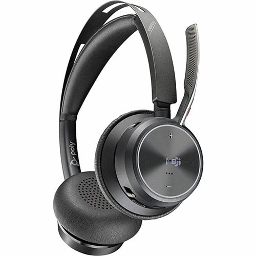 Voyager Focus 2 UC - STEREO Bluetooth headset with Active Noise Cancelling (ANC) USB-C (with Charge Stand) (Microsoft)