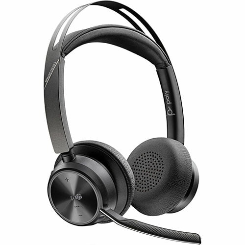 Voyager Focus 2 UC - STEREO Bluetooth headset with Active Noise Cancelling (ANC) USB-C (with Charge Stand) (Microsoft)