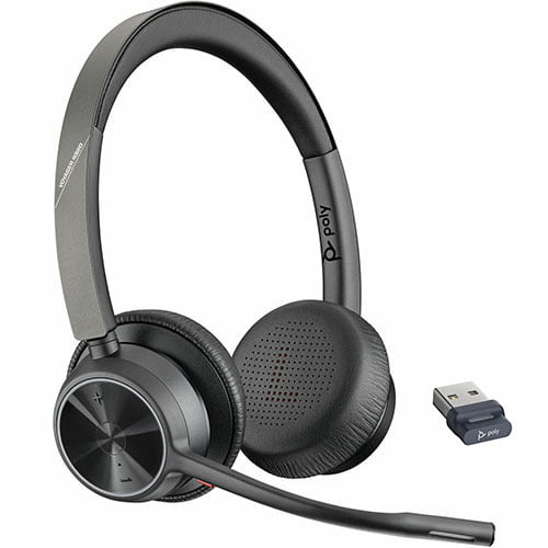 VOYAGER 4320 UC - STEREO Bluetooth Headset with USB-A dongle (no stand)