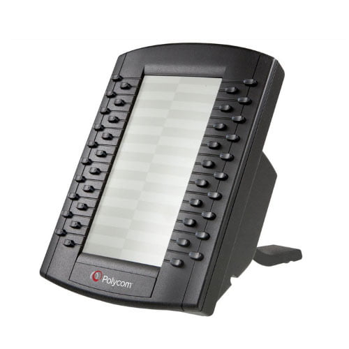 VVX Expansion Module (Paper directory) for VVX 300 Series, 400 Series, 500 Series and 600 Series. Includes AUX cable and attachment hardware.