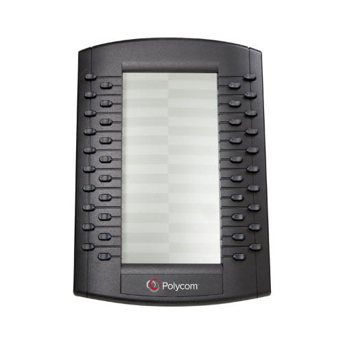 VVX Expansion Module (Paper directory) for VVX 300 Series, 400 Series, 500 Series and 600 Series. Includes AUX cable and attachment hardware.