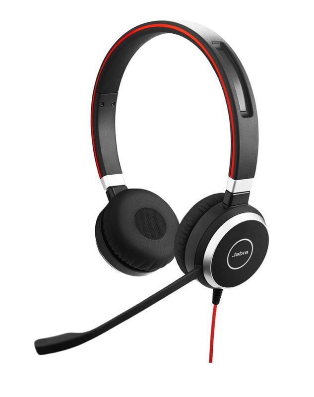 Jabra EVOLVE 40 MS STEREO USB-C Headband, Noise cancelling, USB and 3.5 jack connectivity, with mute and volume control on the cord, Busylight , Discret boomarm (Microsoft optimized) Jabra EVOLVE 40 MS STEREO USB-C Headband, Noise cancelling, USB and 3.5 jack connectivity, with mute and volume control on the cord, Busylight , Discret boomarm (Microsoft optimized)