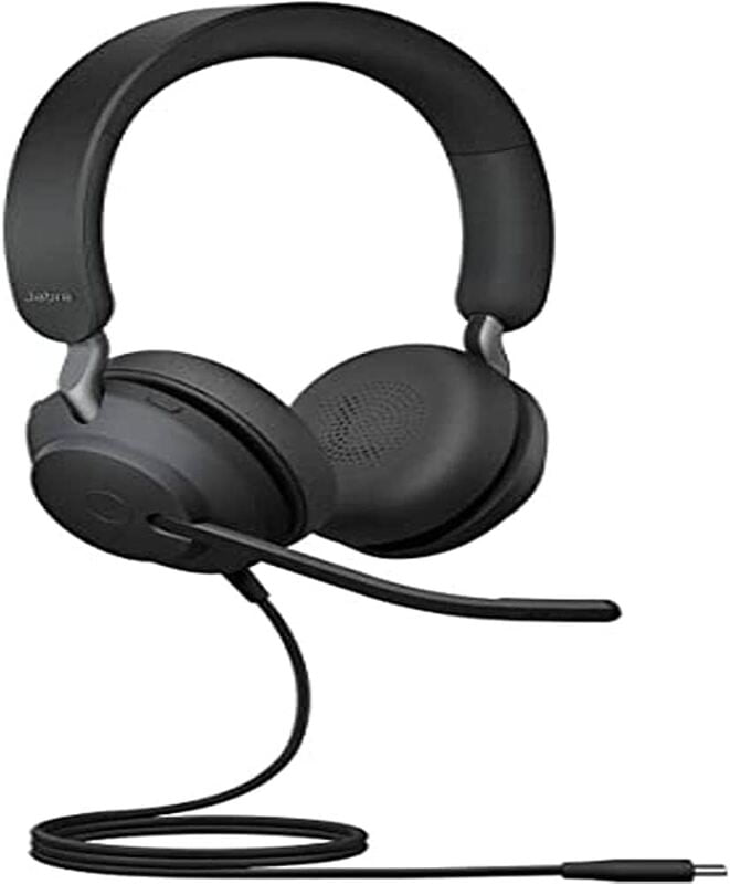 Jabra Evolve2 40 SE STEREO USB-C Headset (Microsoft Version) Jabra Evolve2 40 SE STEREO USB-C Headset (Microsoft Version)