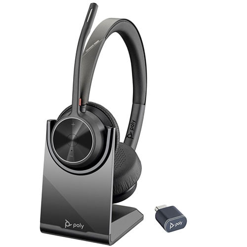 VOYAGER 4320 UC - STEREO Bluetoothh Headset with USB-C dongle and Charge Stand (Microsoft) VOYAGER 4320 UC - STEREO Bluetoothh Headset with USB-C dongle and Charge Stand (Microsoft)