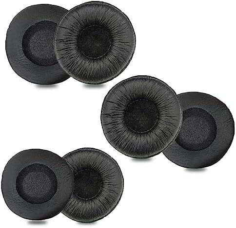 Black Ear Cushion for BH76 (5 Pairs)