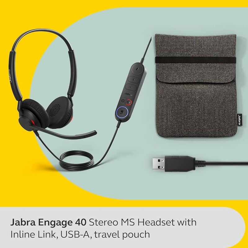 Jabra Engage 40 - USB-A UC Stereo
