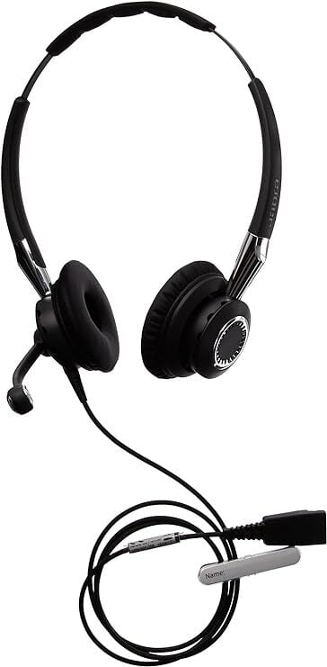 Jabra BIZ™ 2400 II STEREO Contact Centre Headset (Type: 82) IP Wideband-Headset (QD) E-STD, Noice-Cancelling microphone boom: FreeSpin Jabra BIZ™ 2400 II STEREO Contact Centre Headset (Type: 82) IP Wideband-Headset (QD) E-STD, Noice-Cancelling microphone boom: FreeSpin