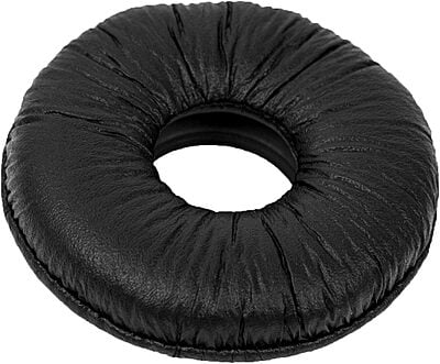 Big Earcushion set for GN 2100 and GN 9120, 1 big Earplate and 1 big Earcushion, leather