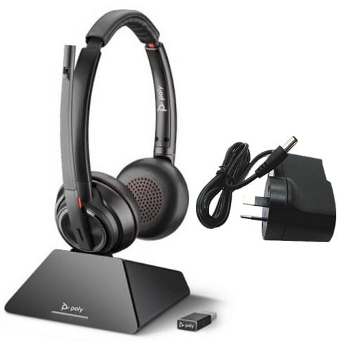 Savi UC - 8220 Wireless Dect Headset with D200 USB-A dongle, OTH, STEREO