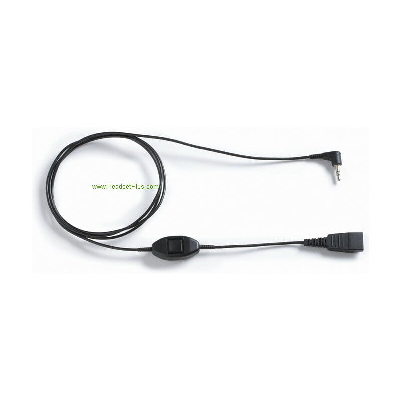 QD Cord to 3.5 mm jack. With in-line call-answering; for Alcatel 8er and 9er Series