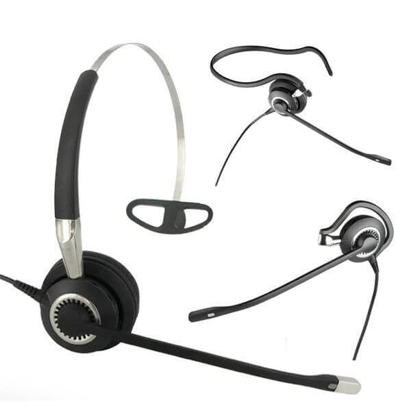 Jabra BIZ™ 2400 II MONO Contact Centre Headset (Type: 82) (NC = Noise Cancelling) Freespin Microphone boom (3-in-1 Headband, neckband, Ear hook) (IP) Jabra BIZ™ 2400 II MONO Contact Centre Headset (Type: 82) (NC = Noise Cancelling) Freespin Microphone boom (3-in-1 Headband, neckband, Ear hook) (IP)