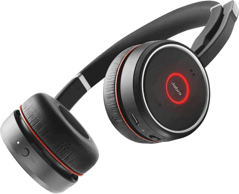 Jabra Evolve 75 UC STEREO Headset with Link 370 Jabra Evolve 75 UC STEREO Headset with Link 370