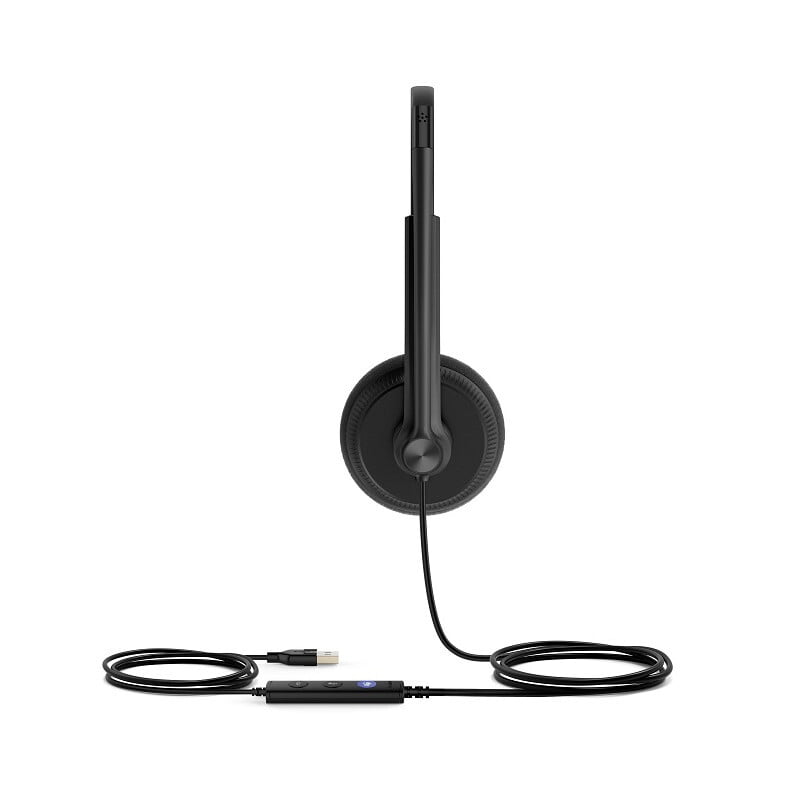 YEALINK - UH34 Lite - Stereo Corded Headset (USB-A) (MS Certified) (Foam)