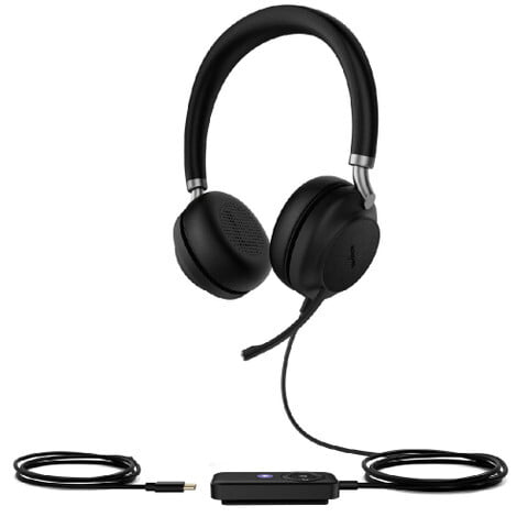 YEALINK - UH38 - Stereo Wired Headset with BT (USB-A) (MS Certified) - with battery YEALINK - UH38 - Stereo Wired Headset with BT (USB-A) (MS Certified) - with battery