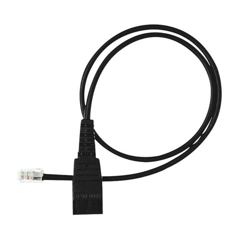 YEALINK - SPARE - QD to RJ9 Cord for YHS36/YHS34/YHS34 Lite YEALINK - SPARE - QD to RJ9 Cord for YHS36/YHS34/YHS34 Lite