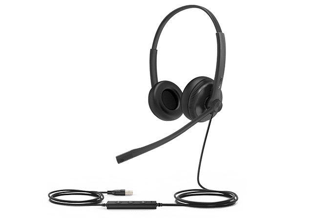 YEALINK - SPARE - UHD342 - Stereo 3.5mm Wired Headset (leatherette)