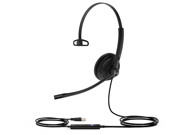 YEALINK - SPARE - UHM341 - Mono 3.5mm Wired Headset (leatherette) YEALINK - SPARE - UHM341 - Mono 3.5mm Wired Headset (leatherette)