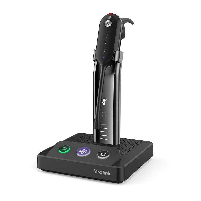 YEALINK - WH63 - Convertable Dect Wireless Headset with Dect Dongle (USB-A) (MS Certified)