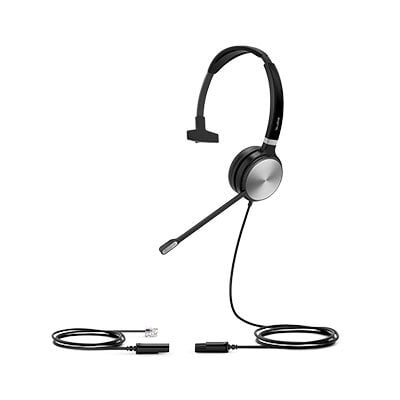 YEALINK - YHS36 - Mono Wideband Noise-Canceling Headset for Yealink IP Phone (QD) (Leatherette)