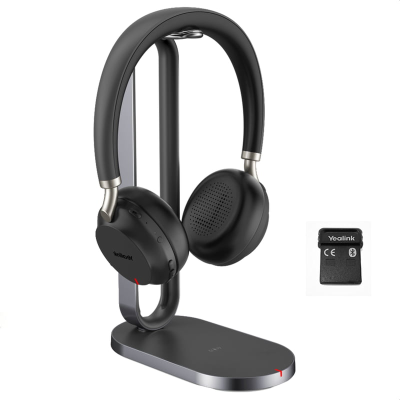 YEALINK - BH72 Lite - Stereo BT Headset with USB-A dongle (MS Certified) (Black) YEALINK - BH72 Lite - Stereo BT Headset with USB-A dongle (MS Certified) (Black)