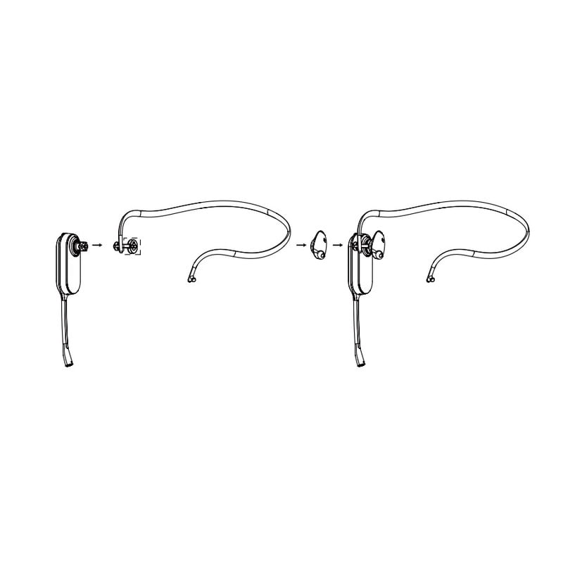 YEALINK - SPARE - Neckband for WH63/WH67