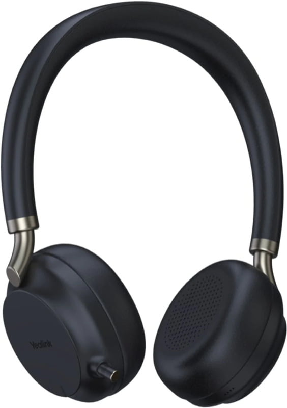 YEALINK - BH72 - Stereo BT Headset with USB-A Dongle and Charge Stand (MS Certified) (Black)