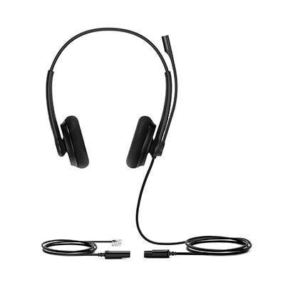 YEALINK - SPARE - YHM342 - Stereo Wideband QD Headset for Yealink IP Phone (leatherette) YEALINK - SPARE - YHM342 - Stereo Wideband QD Headset for Yealink IP Phone (leatherette)