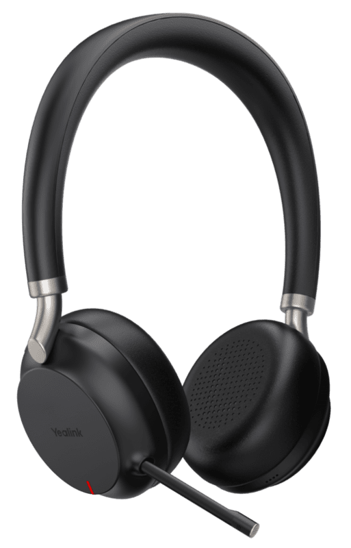 YEALINK - BH72 - Stereo BT Headset with USB-C dongle and Charge Stand (MS Certified) (Black)