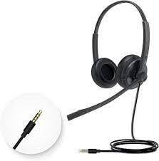 YEALINK - SPARE - UHD342 - Stereo 3.5mm Wired Headset (leatherette)
