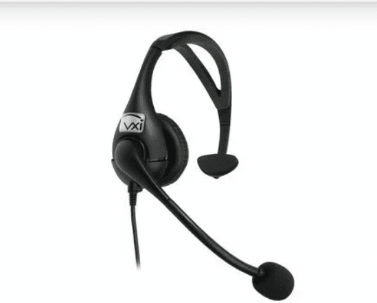 BlueParrott VR12 HDST, Leatherette cushion (installed), 1 x Mic foam (installed), QSG, Warning and Warranty sheets BlueParrott VR12 HDST, Leatherette cushion (installed), 1 x Mic foam (installed), QSG, Warning and Warranty sheets