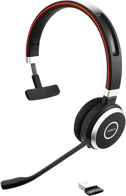 Jabra Evolve 65 SE MONO Headset with Link380a (USB-A) (Microsoft)
