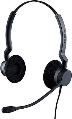 Jabra BIZ™ 2300 Stereo Balanced Type: 82 E-STD , Noice Cancelling microphone boom: FreeSpin (headband), can only be used with the connecting cord: 8800-01-89