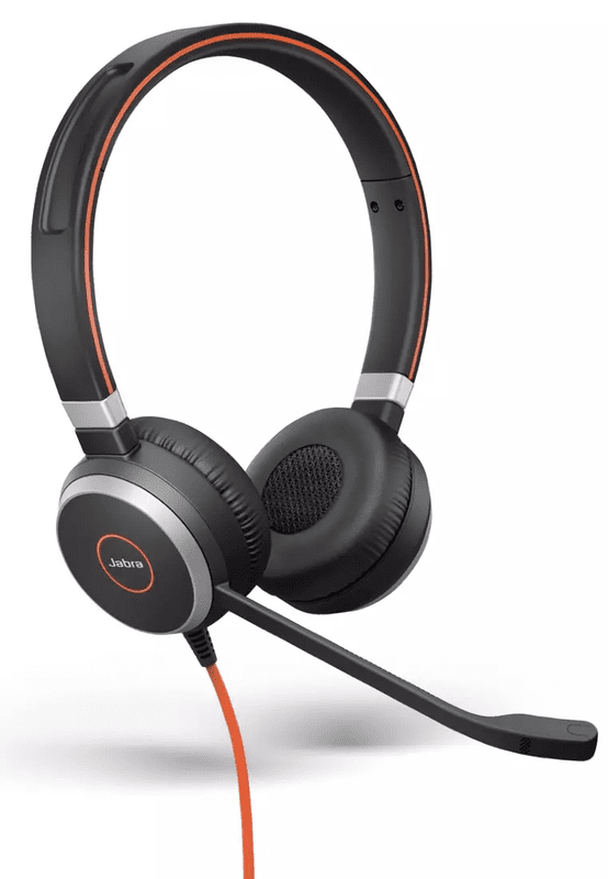 Jabra EVOLVE 40 MS STEREO USB-A Headband, Noise cancelling, USB and 3.5 jack connectivity, with mute and volume control on the cord, Busylight , Discret boomarm (Microsoft optimized) Jabra EVOLVE 40 MS STEREO USB-A Headband, Noise cancelling, USB and 3.5 jack connectivity, with mute and volume control on the cord, Busylight , Discret boomarm (Microsoft optimized)