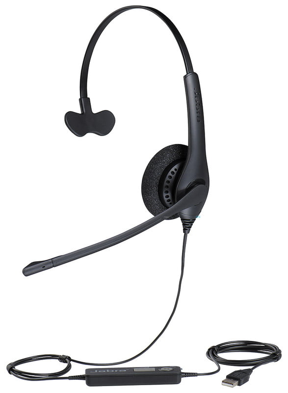 Jabra BIZ™ 1500 USB Mono, Noice-Cancelling, Wideband, Microphone boom: flexible, for  IP-telephony