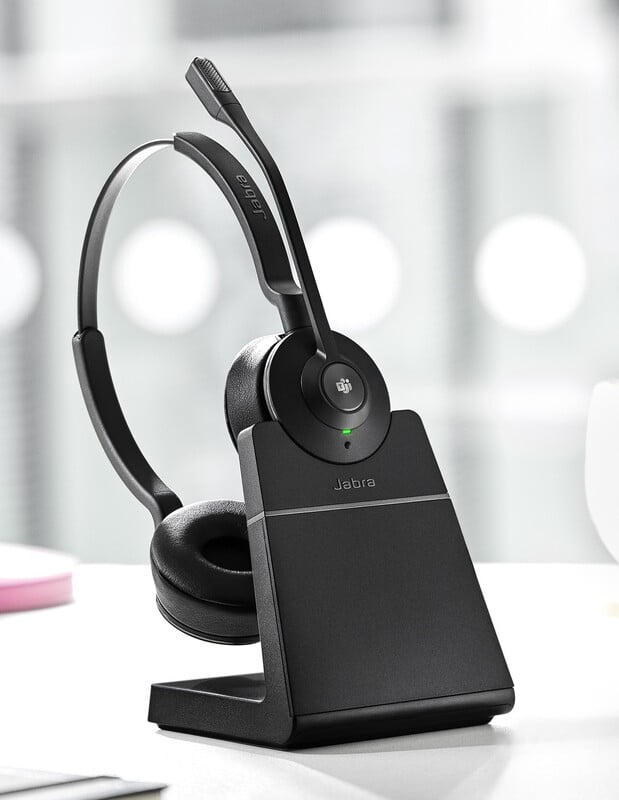 Jabra Engage 55 UC STEREO USB-C with Charging Stand, EMEA/APAC