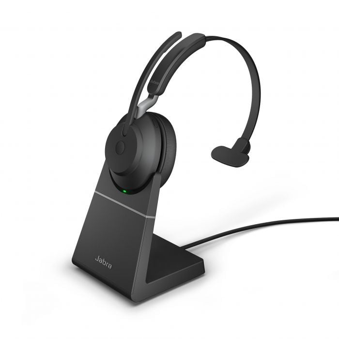 Jabra Evolve2 65 MONO Headset with Link380a (USB-A) (UC) (with Stand)