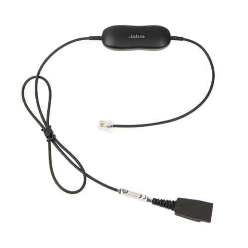 Smart Cord, QD to RJ9, straight, with 8-position switch configurator, for Avaya one-X Telephone system ( for 96XX Series)