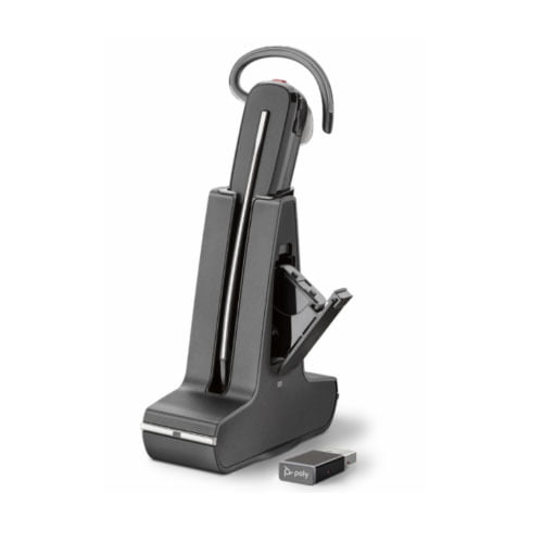 Savi UC - 8245-M Wireless Dect Headset with D200 USB-A dongle,UNLIMITED TT,CONV (Microsoft Certified)