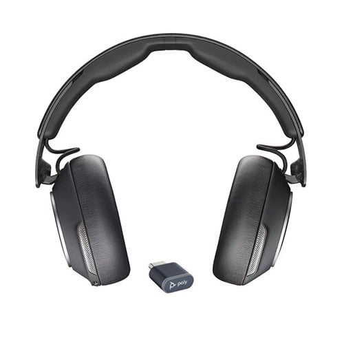 VOYAGER SURROUND 80 UC, UC Version, BT700 USB-C Dongle with USB-C/A ADAPTER, (VS80T, BT700C), BLACK