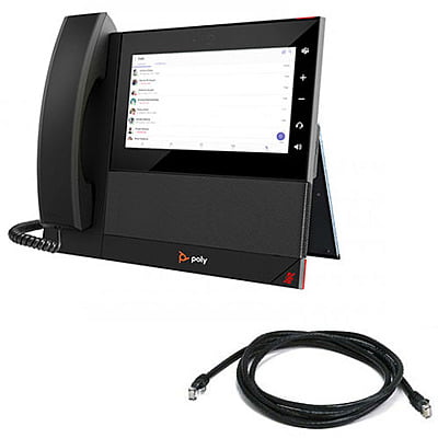 CCX 600 Business Media Phone. Microsoft Teams/SFB. PoE only. Ships without power supply