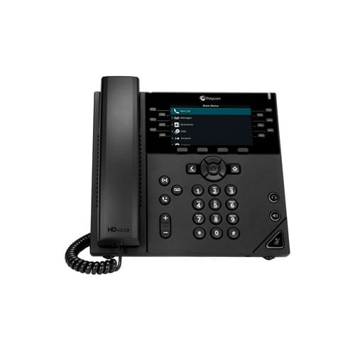 VVX 450 12-line Desktop Business IP Phone with dual 10/100/1000 Ethernet ports. PoE only. Ships without power supply. 3 year partner premier service is included for China. VVX 450 12-line Desktop Business IP Phone with dual 10/100/1000 Ethernet ports. PoE only. Ships without power supply. 3 year partner premier service is included for China.