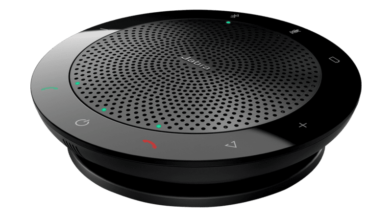 "Jabra SPEAK™ 510SB Confer Plug&Play, mute and volume button, Wideband, Bluetooth (up to 100 meters) Version B: incl. Smart Button activated via Jabra Direct" "Jabra SPEAK™ 510SB Confer Plug&Play, mute and volume button, Wideband, Bluetooth (up to 100 meters) Version B: incl. Smart Button activated via Jabra Direct"