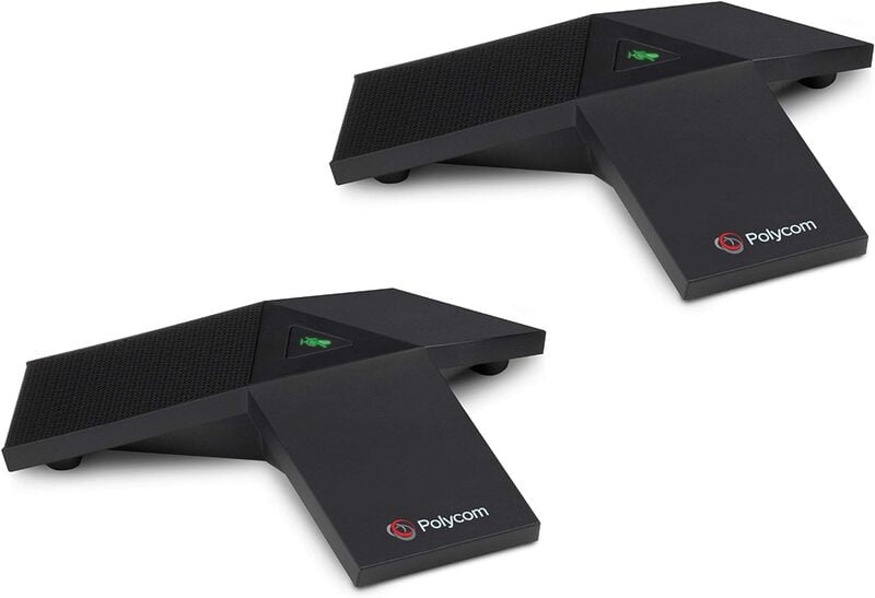 Polycom Expansion Microphone: Contains one analog Microphone Array and one 7.6m/25' RJ11 cable. Compatible with Poly Studio USB and RP Debut. (replaced by 2200-87840-001)