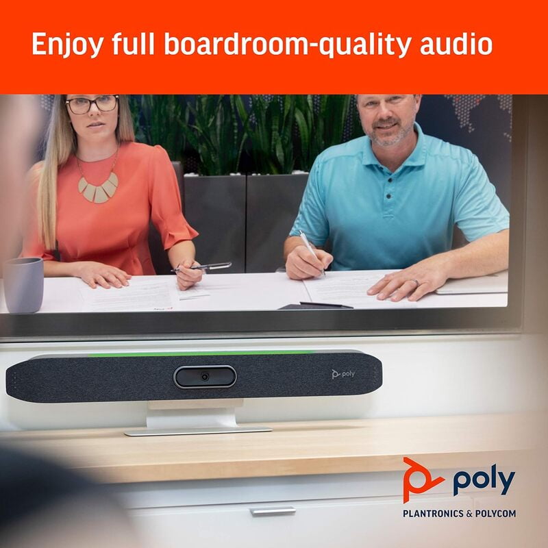 POLY STWireless120-deg FOV Cam,Codec,STEREO Spkrphone,Wall Mount;2 HDMI 1.83m,1 CAT5E LAN 4.57m;NTSC/PAL;Pwr:EURO-Type C, CE 7/7.Opt Svcs sold separately POLY STWireless120-deg FOV Cam,Codec,STEREO Spkrphone,Wall Mount;2 HDMI 1.83m,1 CAT5E LAN 4.57m;NTSC/PAL;Pwr:EURO-Type C, CE 7/7.Opt Svcs sold separately